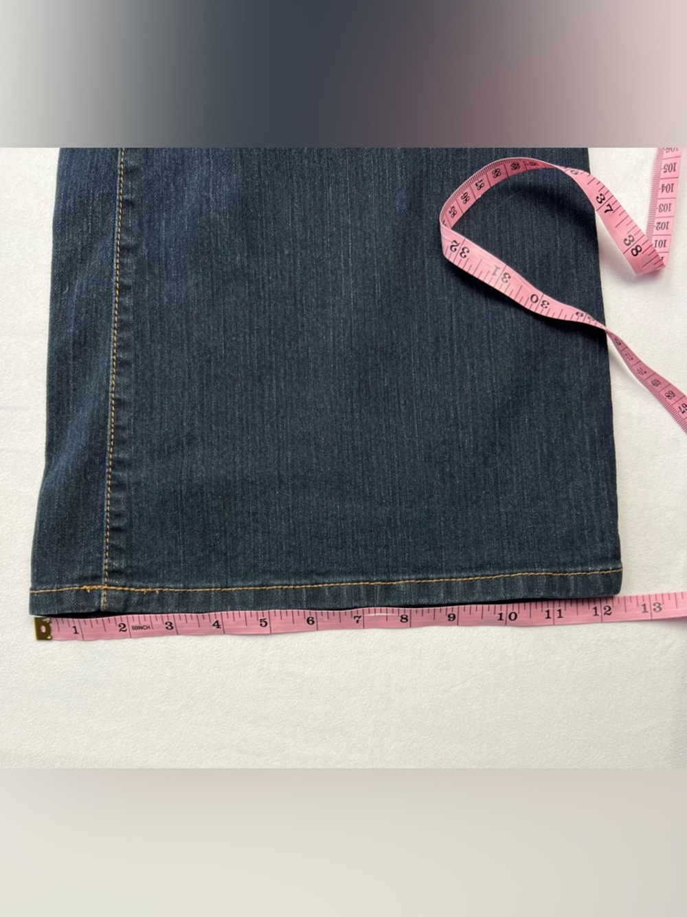 NWT Venezia Lane Bryant Stretch Flare Blue Jeans Size 20 Tall - Picture 2 of 12